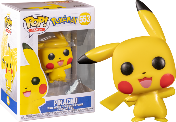 Funko Pop! Pokemon - Pikachu Waving #553 - Pop Basement