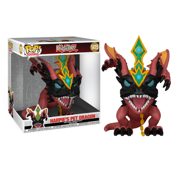 Funko Pop! Yu-Gi-Oh! - Harpie's Pet Dragon 10" #1415 - Pop Basement