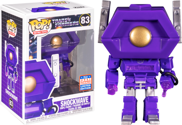 Funko Pop! Transformers (1984) - Shockwave #83 (2021 Summer Convention Exclusive) - Pop Basement