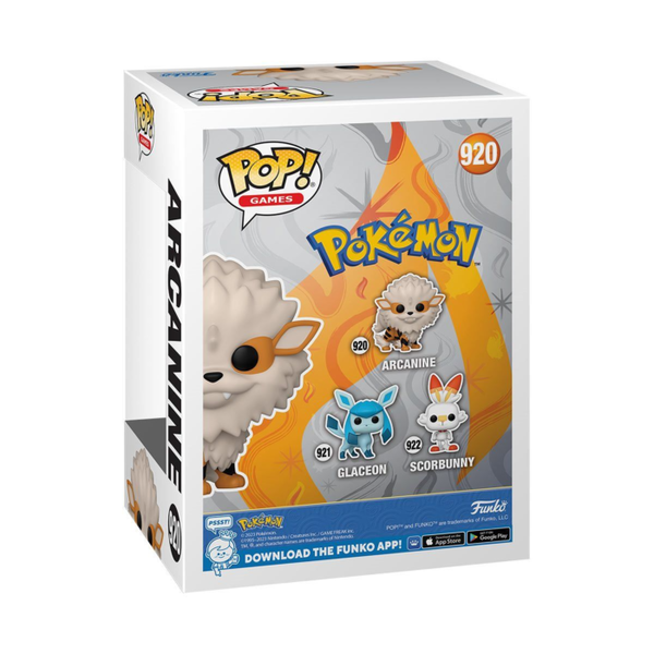 Funko Pop! Pokemon - Arcanine #920 - Pop Basement