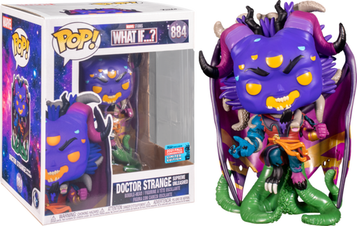 Funko Pop! What If… - Doctor Strange Supreme Unleashed 6" Super Sized #884 (2021 Festival of Fun Convention Exclusive) - Pop Basement