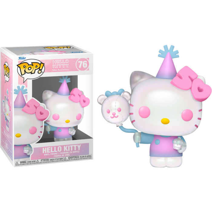Funko Pop! Hello Kitty: 50th Anniversary - Hello Kitty (with Balloon) #76 - Pop Basement