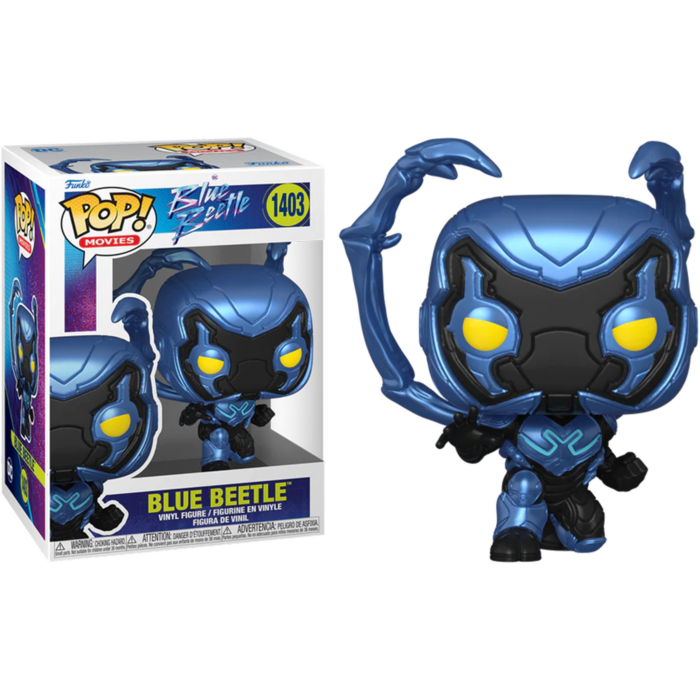 Funko Pop! Blue Beetle (2023) - Blue Beetle, Jaime Reyes & Conrad Carapax - Bundle (Set of 3) - Pop Basement