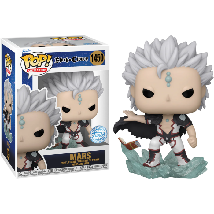 Funko Pop! Black Clover - Mars with Book #1450 - Pop Basement