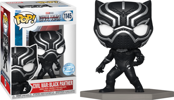 Funko Pop! Captain America: Civil War - Black Panther Build-A-Scene #1145 - Pop Basement