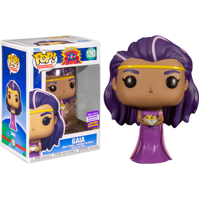 Funko Pop! The New Adventures of Captain Planet - Gaia #1293 (2023 Summer Convention Exclusive) - Pop Basement