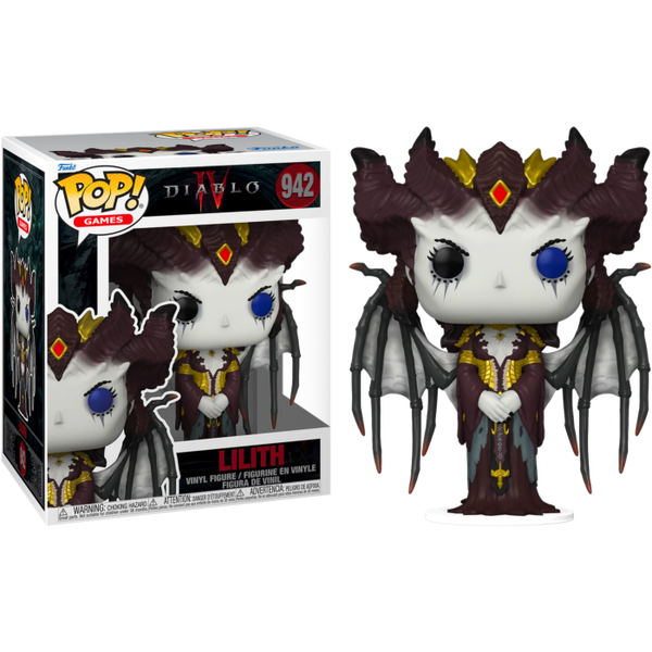 Funko Pop! Diablo IV - Lilith Super Sized 6" #942 - Pop Basement