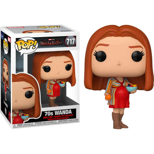 Funko Pop! WandaVision - 70s Wanda #717 - Pop Basement