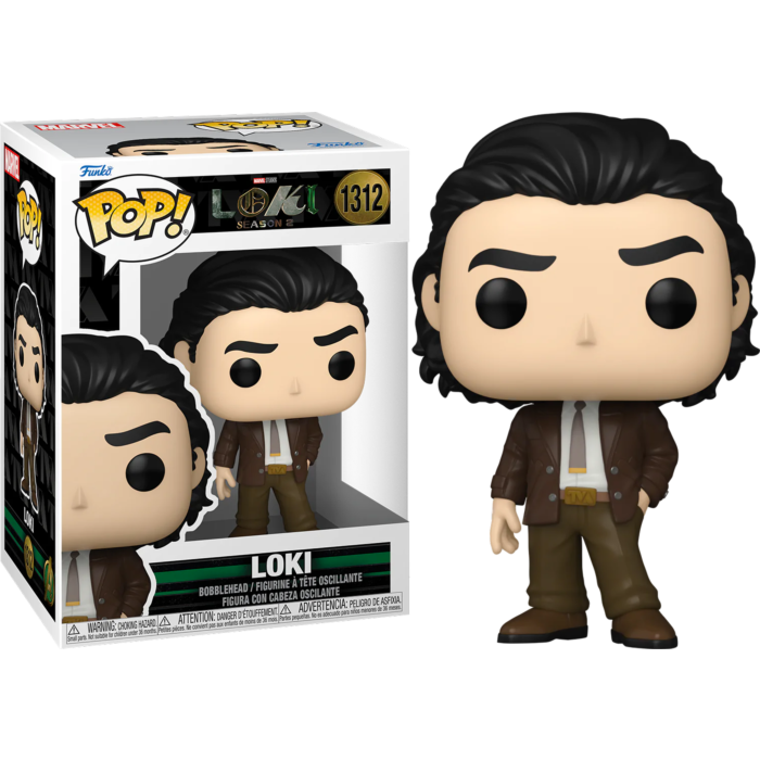 Funko Pop! Loki (2021) - Loki in Jacket #1312 - Pop Basement