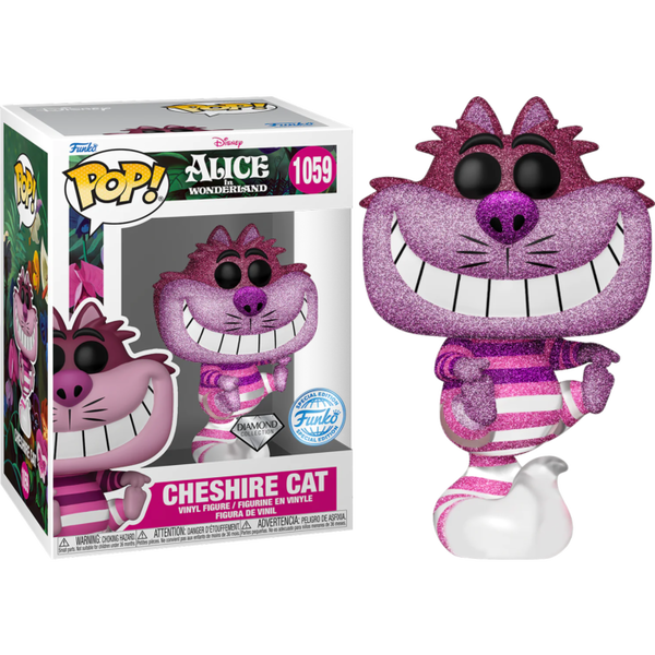 Funko Pop! Alice in Wonderland - Cheshire Cat Diamond Glitter #1059 - Pop Basement