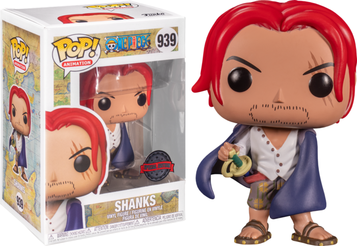 Funko Pop! One Piece - Shanks #939 - Chase Chance - Pop Basement