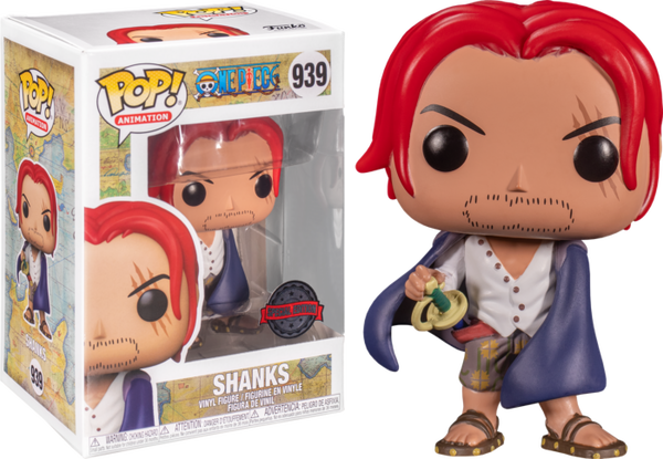 Funko Pop! One Piece - Shanks #939 - Chase Chance - Pop Basement