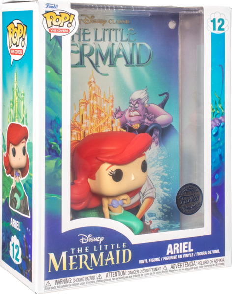 Funko Pop! VHS Covers - The Little Mermaid (1989) - Ariel #12 - Pop Basement