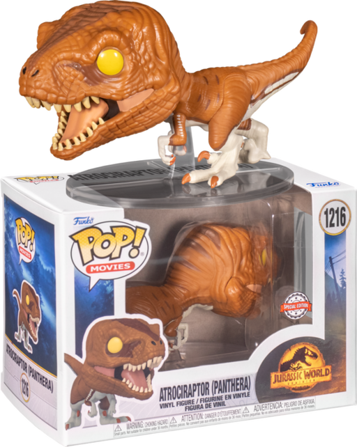 Funko Pop! Jurassic World: Dominion - Atrociraptor Panthera #1216 - Pop Basement