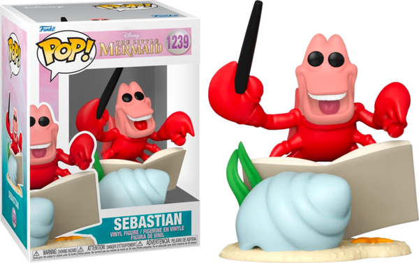 Funko Pop! The Little Mermaid - Sebastian #1239 - Pop Basement