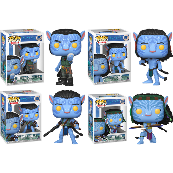 Funko Pop! Avatar 2: The Way of Water - To Be Na'vi - Bundle (Set of 4) - Pop Basement