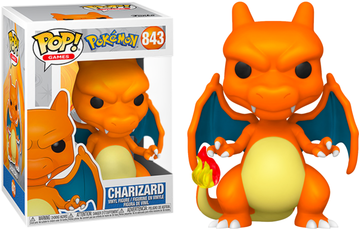 Funko Pop! Pokemon - Charizard #843 - Pop Basement
