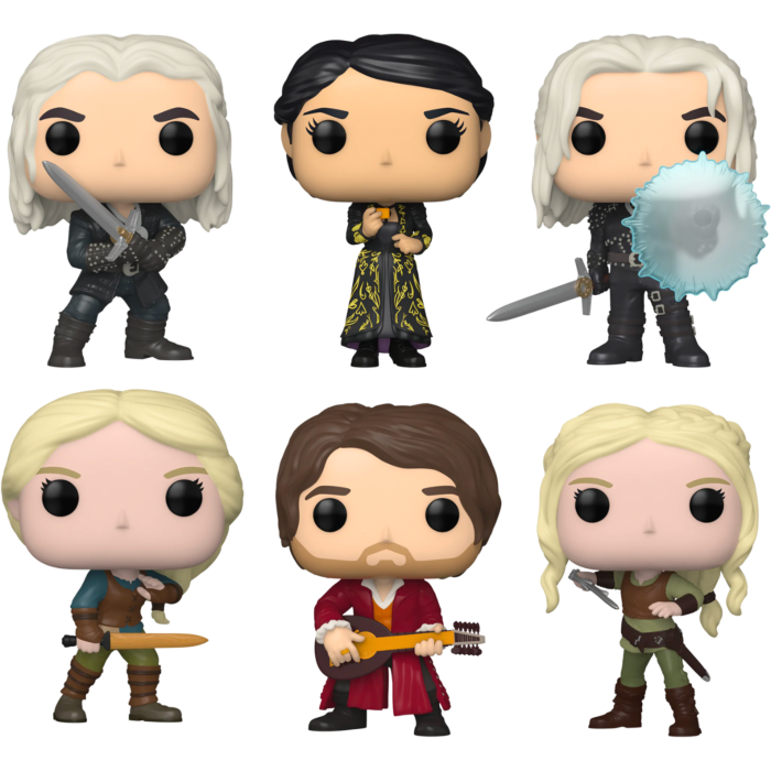 Funko Pop! The Witcher - Toss a Coin to Your Witcher - Bundle (Set of 6) - Pop Basement