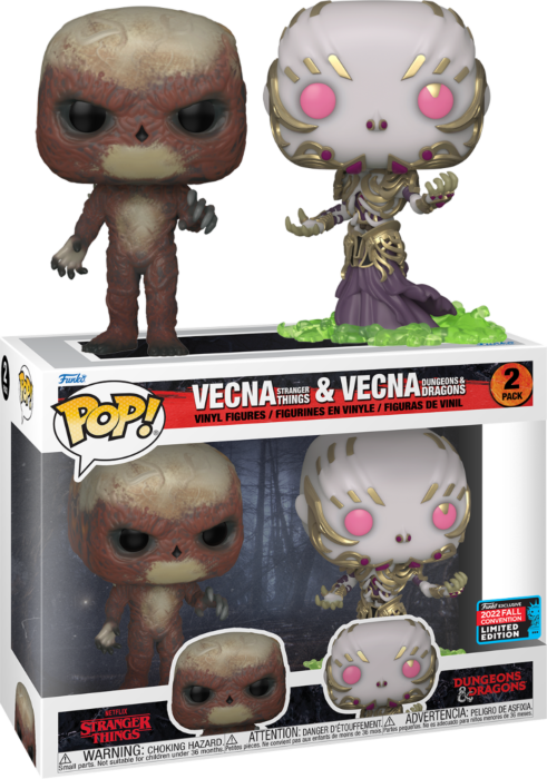 Funko Pop! Stranger Things / Dungeons & Dragons - Vecna - 2-Pack (2022 Fall Convention Exclusive) - Pop Basement