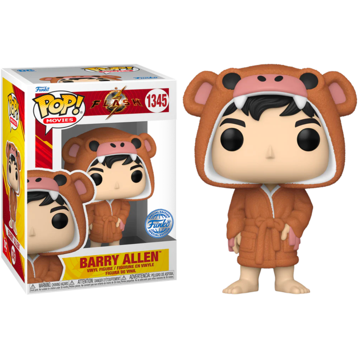 Funko Pop! The Flash (2023) - Barry Allen in Monkey Robe #1345 - Pop Basement