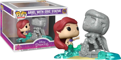 Funko Pop! The Little Mermaid - Ariel & Prince Eric Statue Movie Moment #1169 - Pop Basement