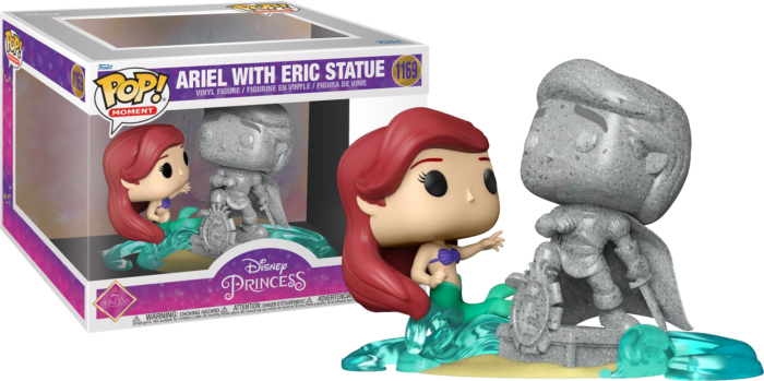 Funko Pop! The Little Mermaid - Ariel & Prince Eric Statue Movie Moment #1169 - Pop Basement