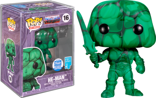 Funko Pop! Masters Of The Universe - He-Man Artist Series with Pop! Protector #16 - Pop Basement