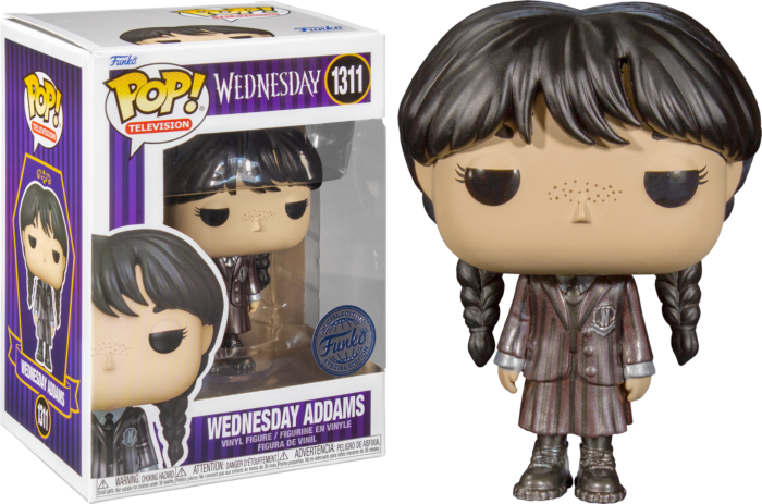 Funko Pop! Wednesday (2022) - Wednesday Addams Metallic #1311 - Pop Basement