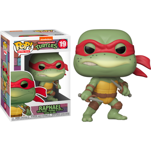 Funko Pop! Teenage Mutant Ninja Turtles (1990) - Raphael #19 - Pop Basement