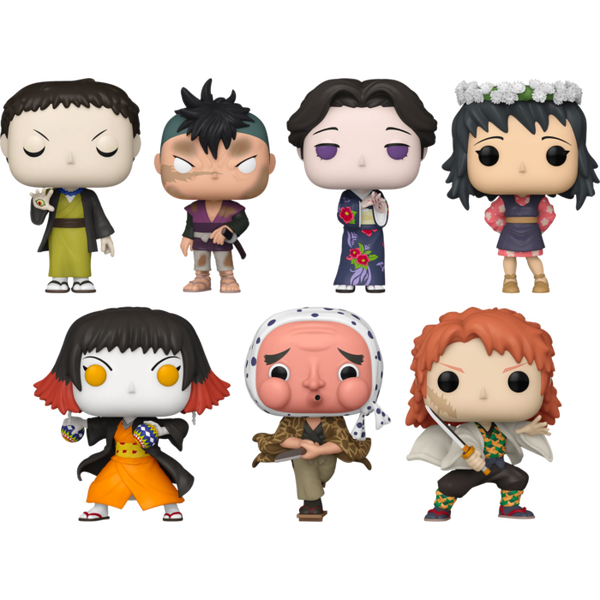 Funko Pop! Demon Slayer - Mizunoto Tier - Bundle (Set of 7) - Pop Basement