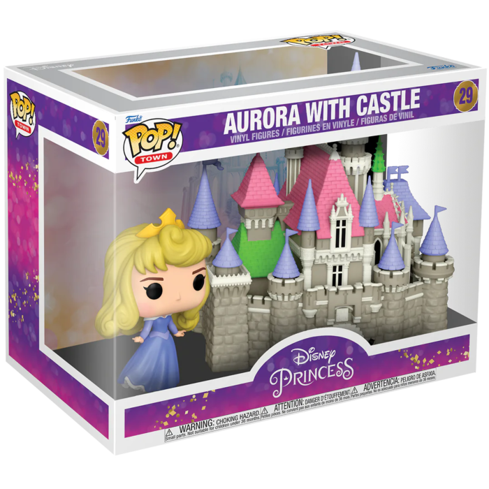 Funko Pop! Town - Sleeping Beauty (1959) - Aurora with Castle Ultimate Disney Princess #29 - Pop Basement