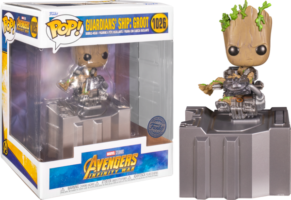 Funko Pop! Avengers 3: Infinity War - Groot in Guardian's Ship Diorama Deluxe #1026 - Pop Basement