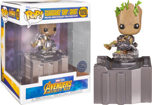Funko Pop! Avengers 3: Infinity War - Groot in Guardian's Ship Diorama Deluxe #1026 - Pop Basement