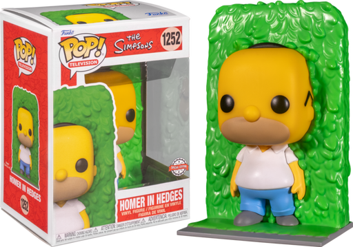 Funko Pop! The Simpsons - Homer in Hedges #1252 - Pop Basement