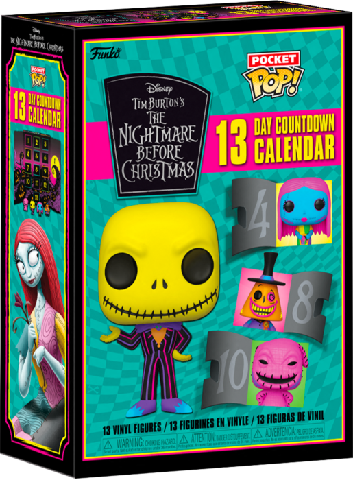 Funko Pop! The Nightmare Before Christmas - 13 Day Pocket Pop! Vinyl Countdown Calendar - Pop Basement