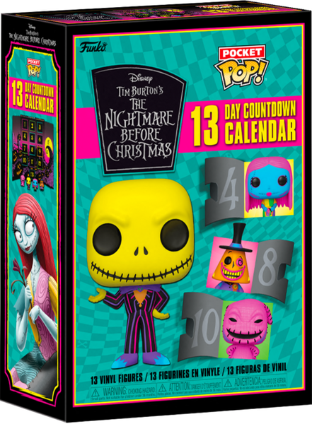 Funko Pop! The Nightmare Before Christmas - 13 Day Pocket Pop! Vinyl Countdown Calendar - Pop Basement