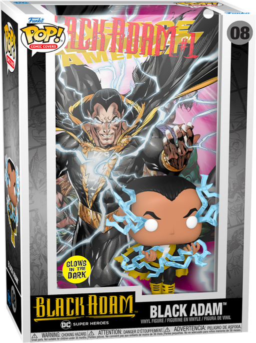 Funko Pop! Comic Covers - Black Adam - Justice League of America #08 - Pop Basement