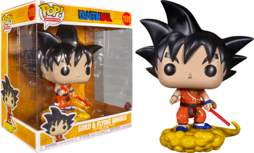 Funko Pop! Dragon Ball Z - Goku with Nimbus Jumbo #1109 - Pop Basement