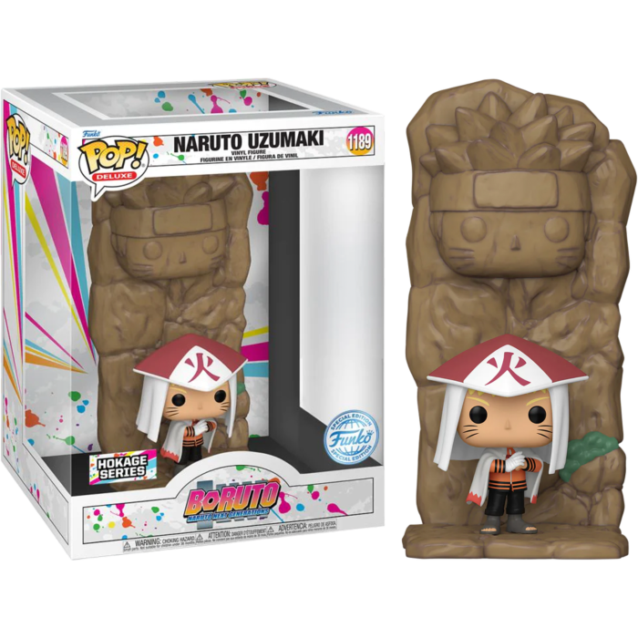 Funko Pop! Boruto: Naruto Next Generations - Naruto Uzumaki (Hokage) Deluxe #1189 - Pop Basement