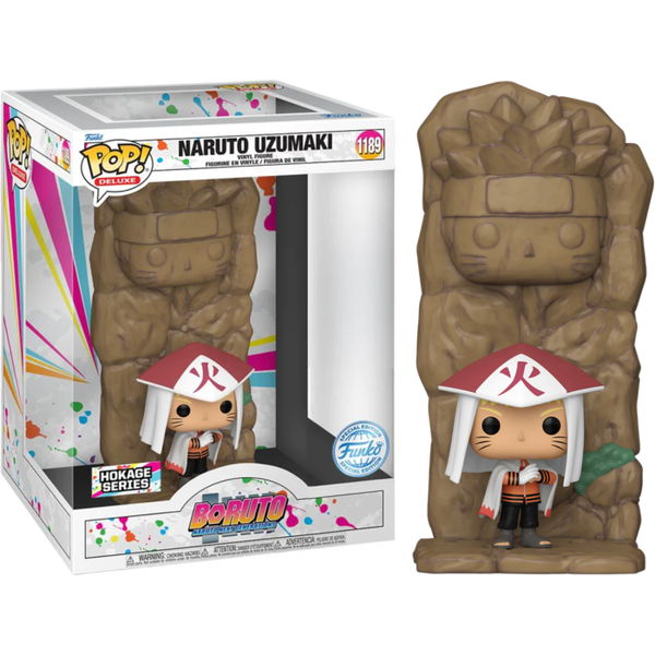 Funko Pop! Boruto: Naruto Next Generations - Naruto Uzumaki (Hokage) Deluxe #1189 - Pop Basement