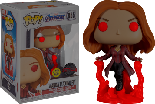 Funko Pop! Avengers 4: Endgame - Wanda Maximoff Glow in the Dark #855 - Pop Basement