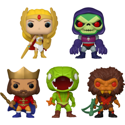 Funko Pop! Masters of the Universe - Hey, What's Going On - Bundle (Set of 5) - Pop Basement