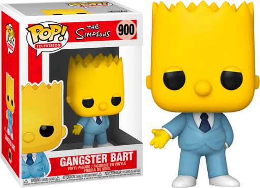 Funko Pop! The Simpsons - Bart Gangster #900 - Pop Basement