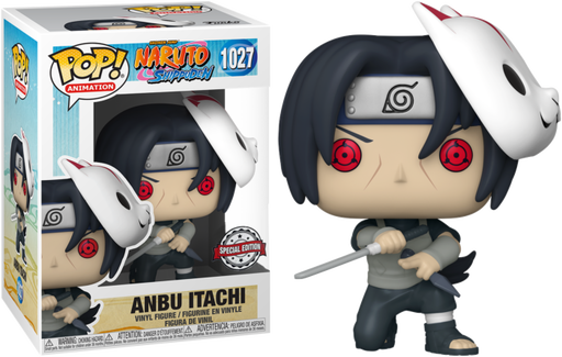 Funko Pop! Naruto: Shippuden - Anbu Itachi #1027 - Chase Chance - Pop Basement