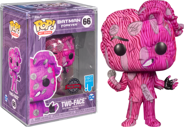 Funko Pop! Batman Forever (1995) - Two-Face Artist Series with Pop! Protector #66 - Pop Basement