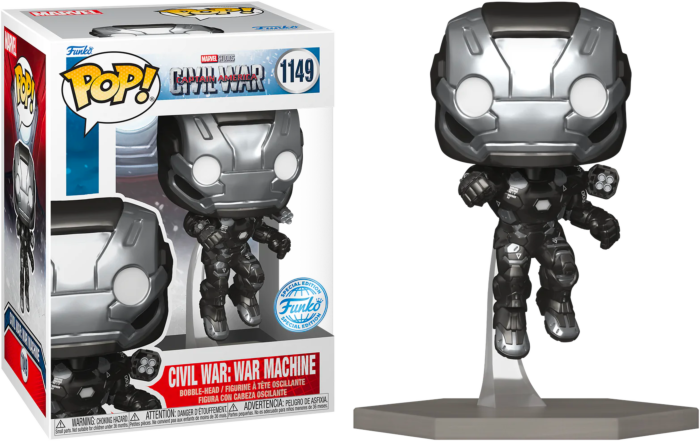 Funko Pop! Captain America: Civil War - War Machine Build-A-Scene #1149 - Pop Basement