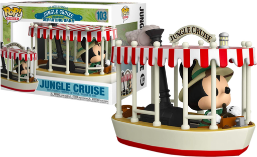 Funko Pop! Rides - The Jungle Cruise - Mickey Mouse Jungle Cruise Skipper #103 - Pop Basement