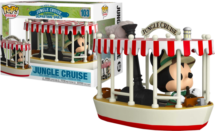 Funko Pop! Rides - The Jungle Cruise - Mickey Mouse Jungle Cruise Skipper #103 - Pop Basement