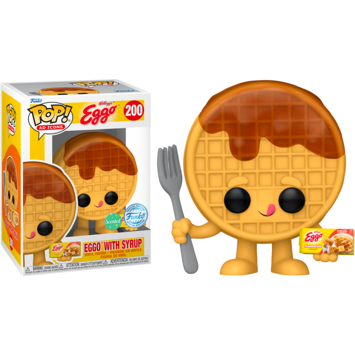 Funko Pop! Kellogg's - Eggo Waffle with Syrup #200 - Pop Basement