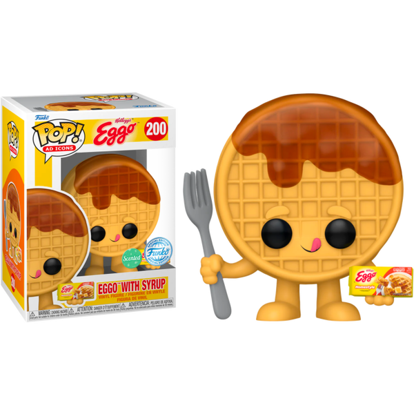 Funko Pop! Kellogg's - Eggo Waffle with Syrup #200 - Pop Basement